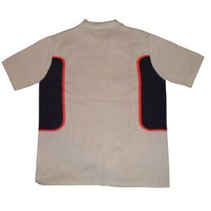Renowned Retro Rockabilly Bowling  LA Knit Button Polo Shirt Cotton XL $120 NWT